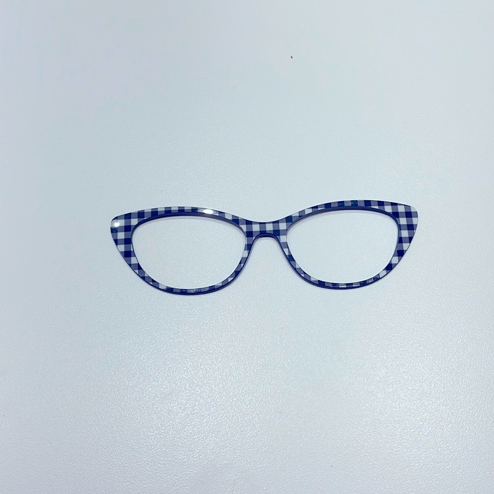 Pair Eyewear Ella Topper Navy Gingham